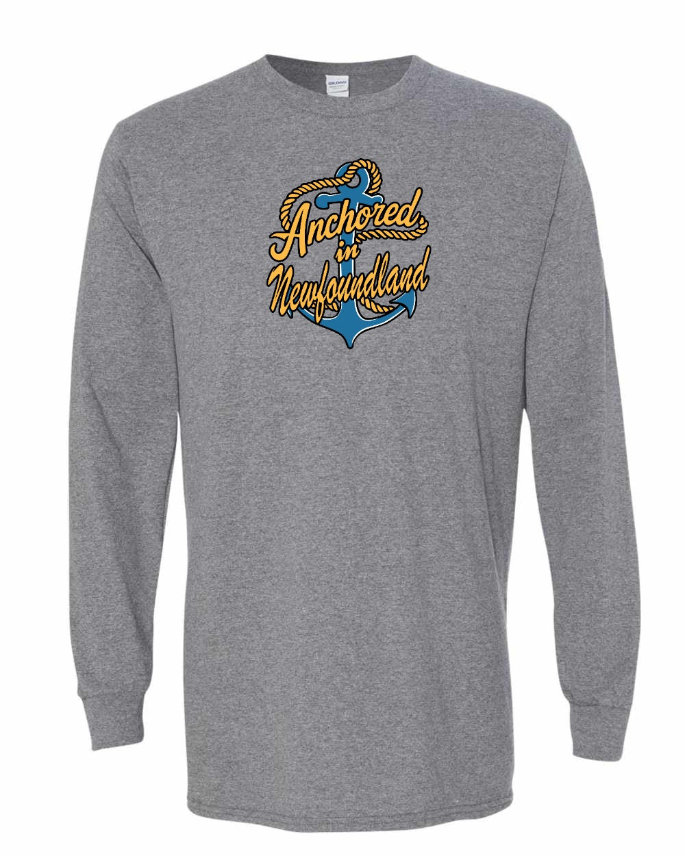 Anchored in NFLD (New Design) Long Sleeve - Unisex