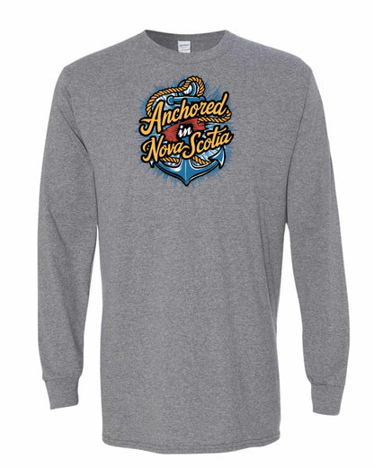 Anchored In Nova Scotia (Old Design) Full Long Sleeve Tee
