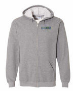 Bluenoser Left Chest Zip Hoodie - Unisex