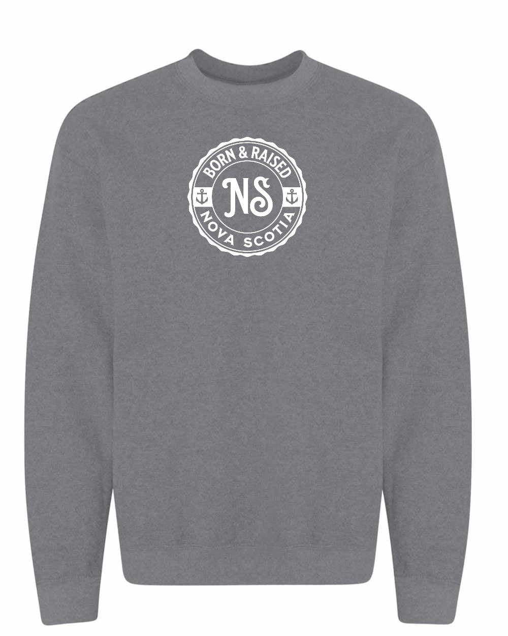 Born & Raised Nova Scotia Full crew-neck