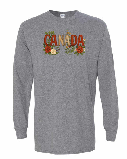 Canada Flowers Full Long Sleeve
