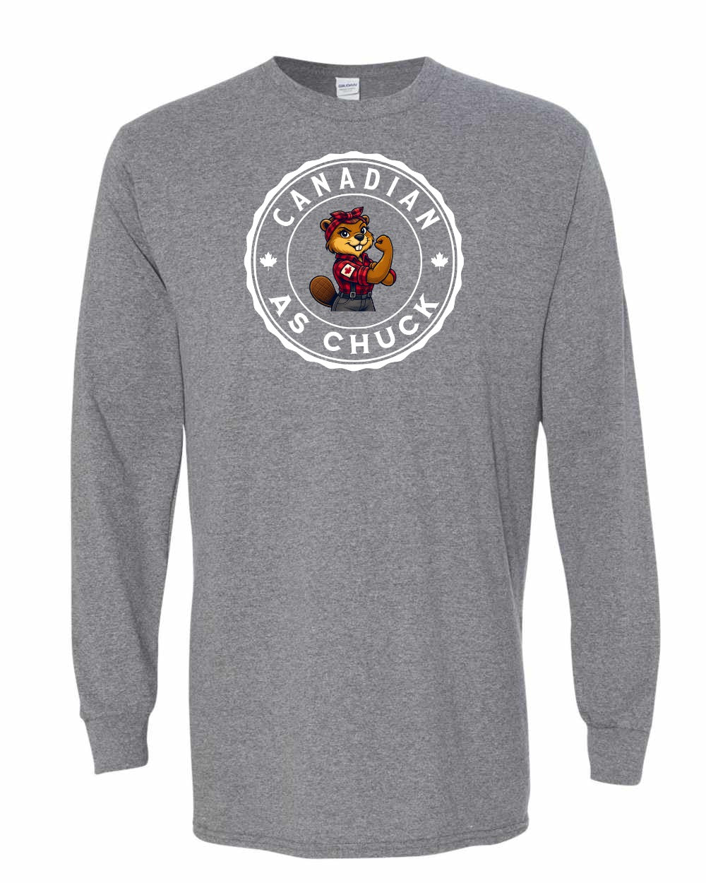 CDN as Chuck Rosie Flex Long Sleeve - Gildan Canada (sewn Internationally) - Unisex