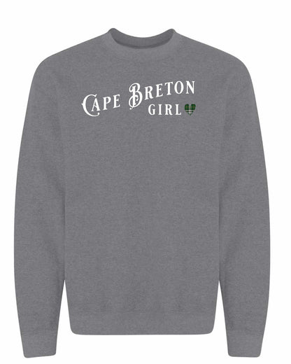Cape Breton Girl Tartan Full Crewneck Sweatshirt