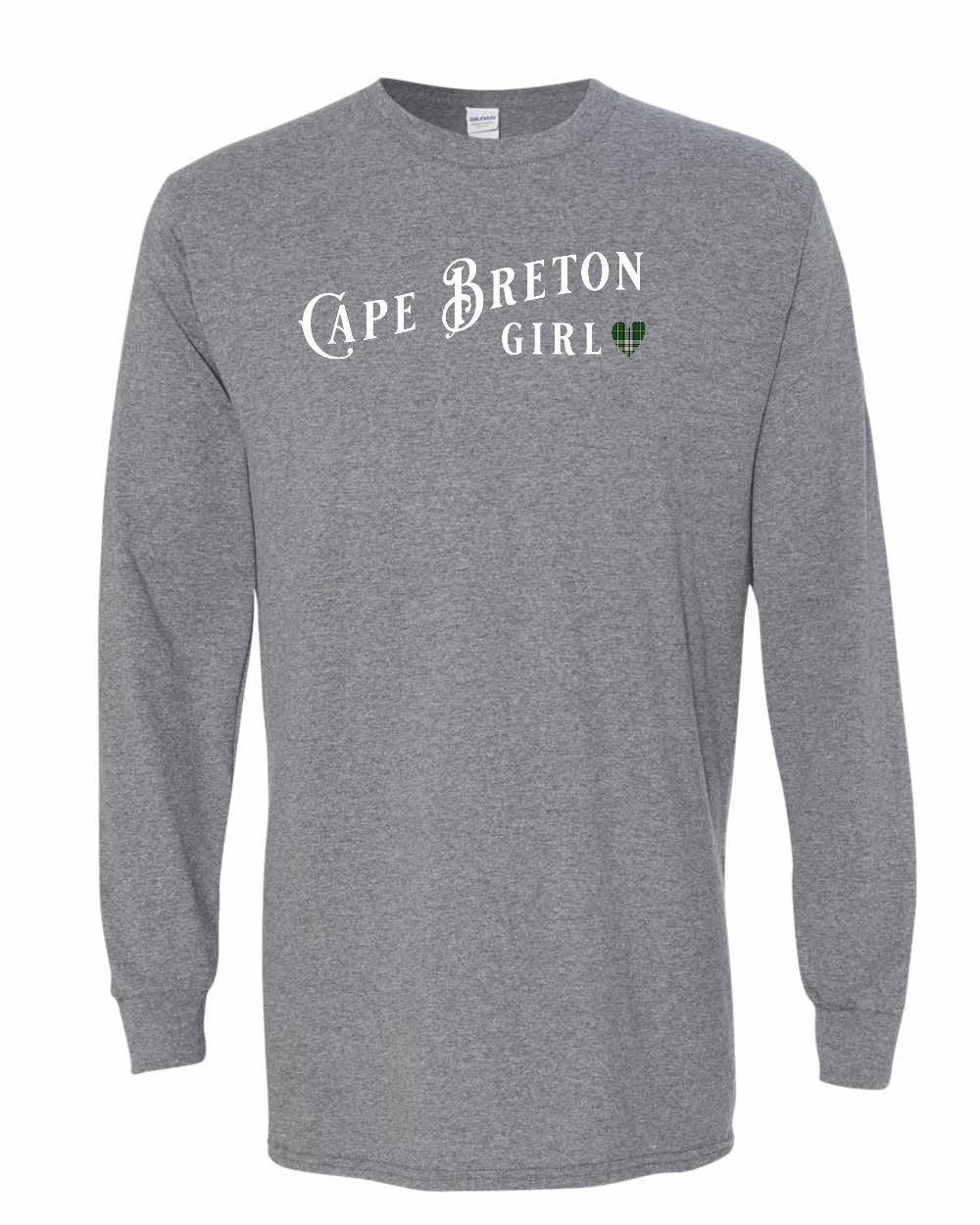 Cape Breton Girl Tartan Full Long Sleeve Tee