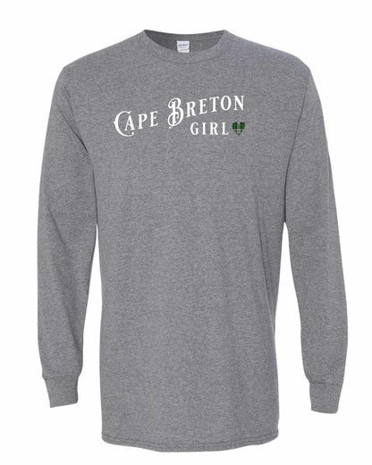 Cape Breton Girl Tartan Full Long Sleeve Tee