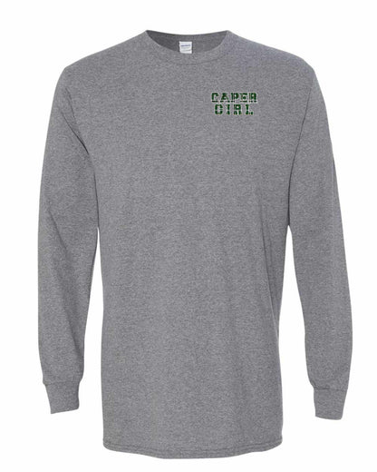 Caper Girl Left Chest and Back Long Sleeve Tee