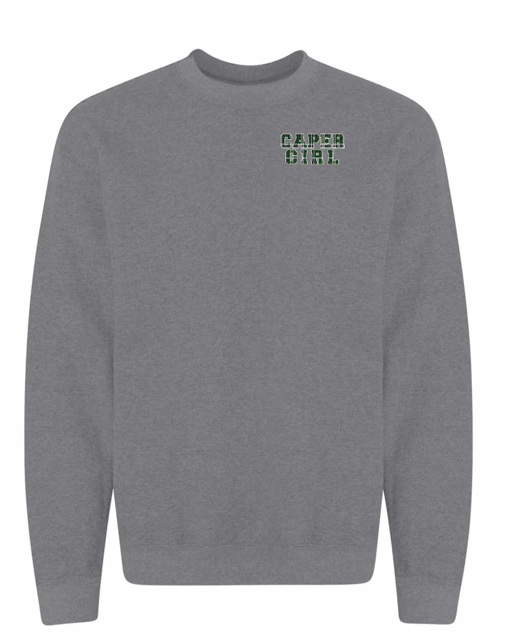 Caper Girl Left Chest Crewneck Sweatshirt - Unisex