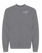 CB Guy Blue Left Chest Crewneck Sweatshirt - Unisex