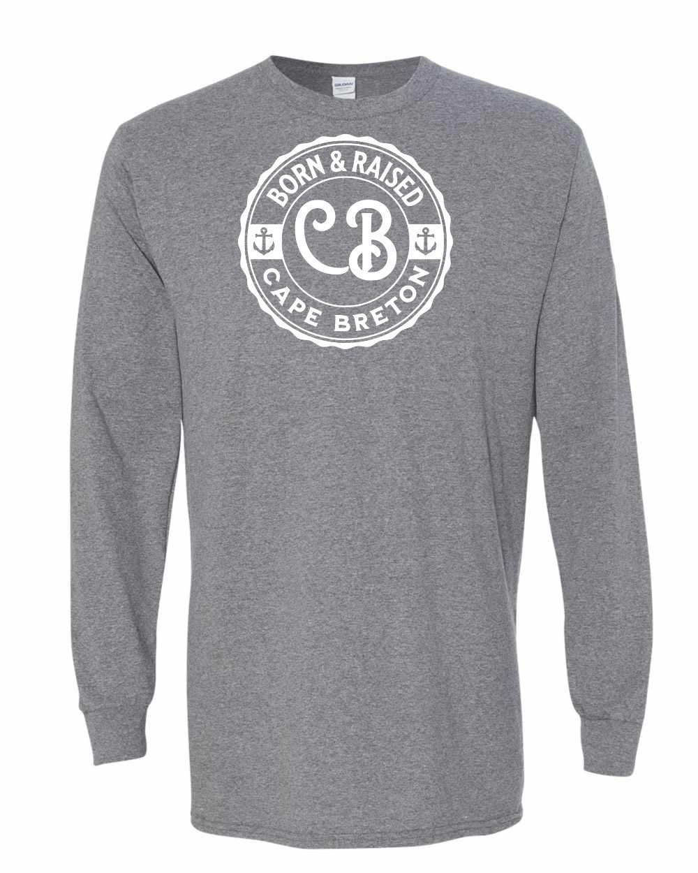 Born & Raised Cape Breton Full Long Sleeve Tee