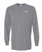 CB Nurse Left Chest and Back Long Sleeve Tee - Unisex