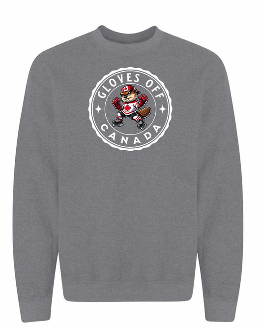 Gloves Off Beaver Full Crewneck