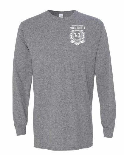 It's  A Nova Scotia Thing Left Chest Long Sleeve Tee