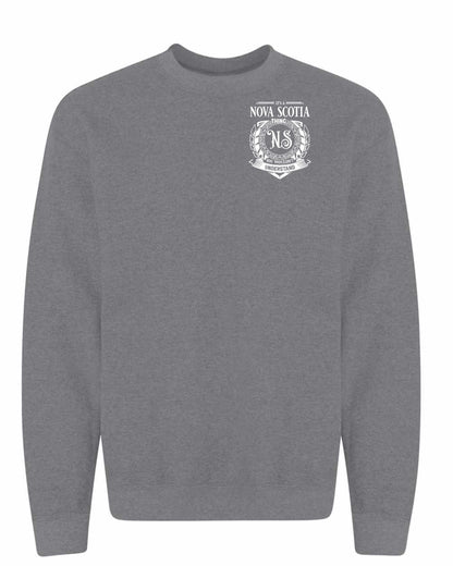 It's  A Nova Scotia Thing Left Chest crew-neck