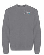 Just a CB Guy Blue Left Chest Crewneck Sweatshirt - Unisex
