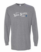 Just a NS Girl Tartan Long Sleeve Tee - Unisex