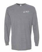 Just a NS Guy Blue Left Chest Long Sleeve Tee - Unisex