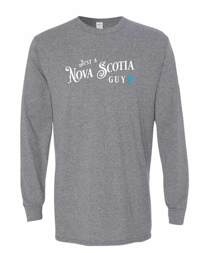 Just a Nova Scotia Guy blue Full Long Sleeve Tee