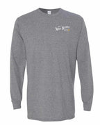 Just a NS Guy Yellow Compass Left Chest Long Sleeve Tee - Unisex