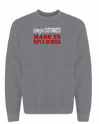 Living in Custom Made in NS Crewneck Sweatshirt - Unisex