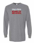 Living Alberta Made in NS Long Sleeve Tee - Unisex