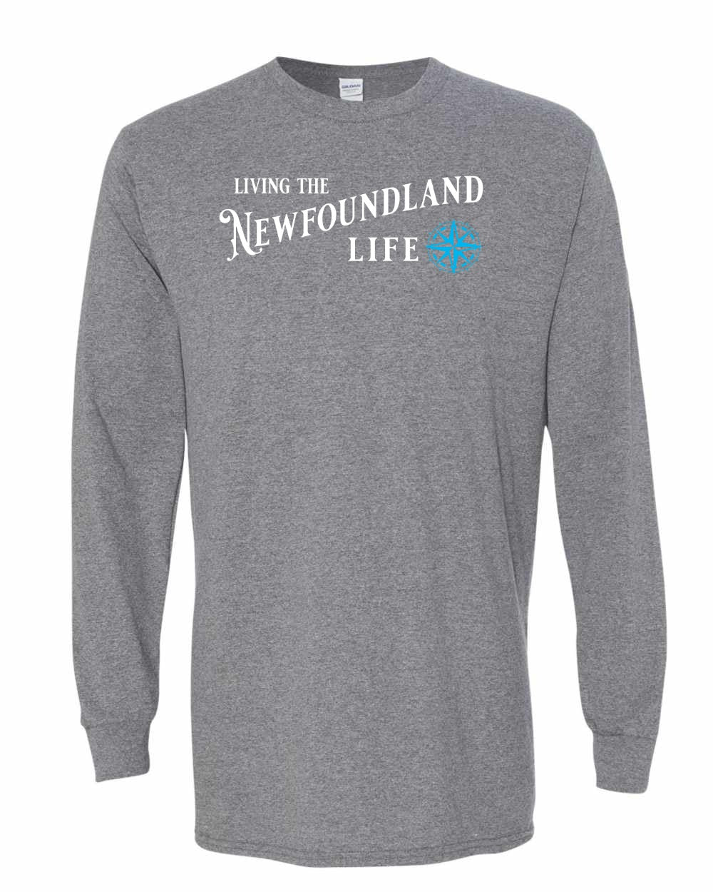 Living the NFLD Life blue Long Sleeve - Unisex