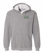 Made In CB Tartan Left Chest Zip Hoodie - Unisex