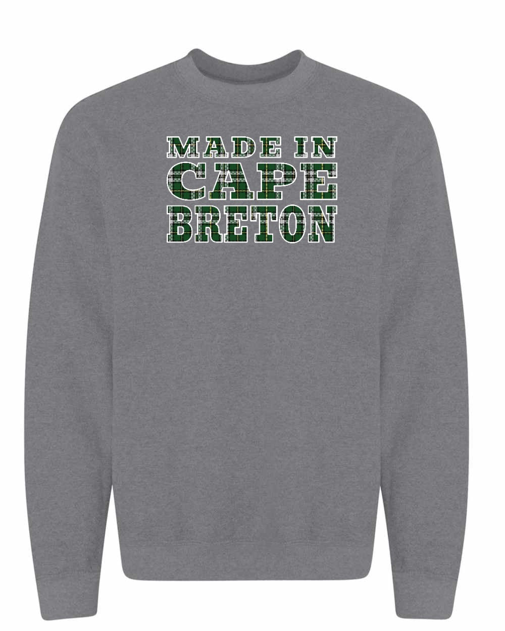 Made In Cape Breton Tartan Full Crewneck Sweatshirt