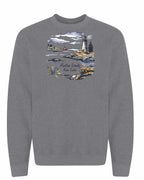 Maritime Serenity NS Crewneck Sweatshirt - Unisex