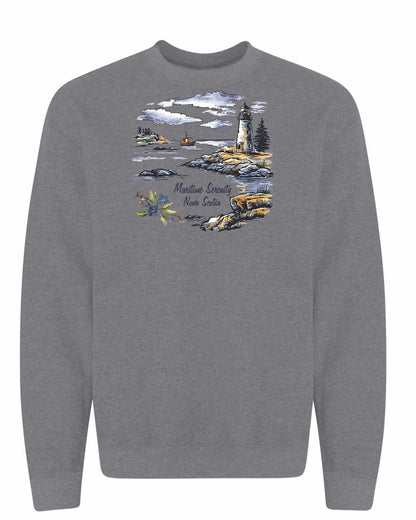 Maritime Serenity Nova Scotia Full crew-neck