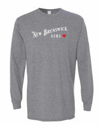 NB Girl Red Heart Long Sleeve Tee - Unisex
