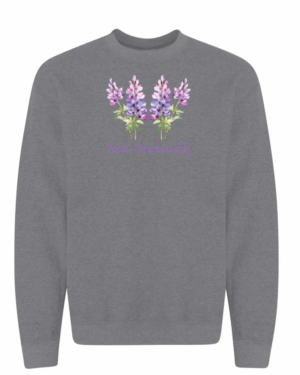New Brunswick Lupins Full Crewneck Sweatshirt
