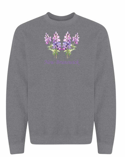 New Brunswick Lupins Full Crewneck Sweatshirt
