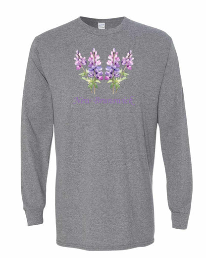 New Brunswick Lupins Full Long Sleeve Tee