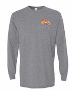 New Bruns Wicker Left Chest and Back Long Sleeve Tee - Unisex