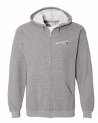NFLD Mom Left Chest and Back Zip Hoodie - Unisex