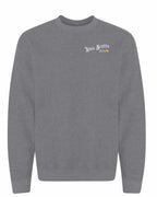NS Diva Left Chest and Back Crewneck Sweatshirt - Unisex