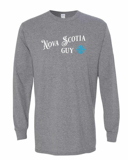 Nova Scotia Guy blue Full Long Sleeve Tee
