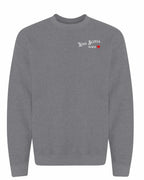 NS Nurse Left Chest and Back Crewneck Sweatshirt - Unisex