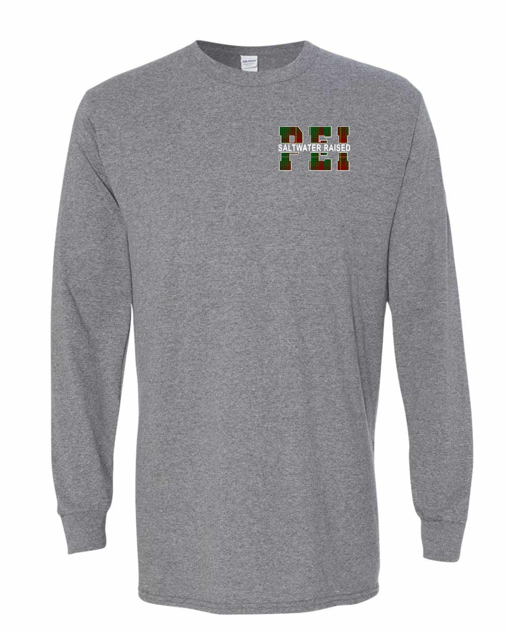 PEI Saltwater Raised Left Chest Long Sleeve - Unisex