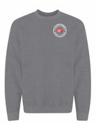Born and Raised Saskatchewan Left Chest Crewneck Sweatshirt - Gildan Canada (sewn Internationally) - Unisex