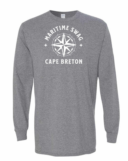 Maritime Swag Cape Breton Compass Full Long Sleeve Tee