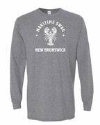Maritime Swag NB Mandala white Lobster Long Sleeve Tee - Unisex