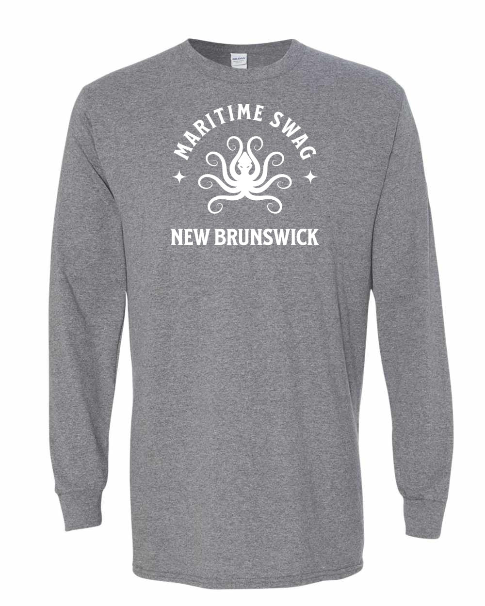 Maritime Swag New Brunswick Octopus Full Long Sleeve Tee