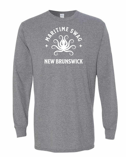 Maritime Swag New Brunswick Octopus Full Long Sleeve Tee