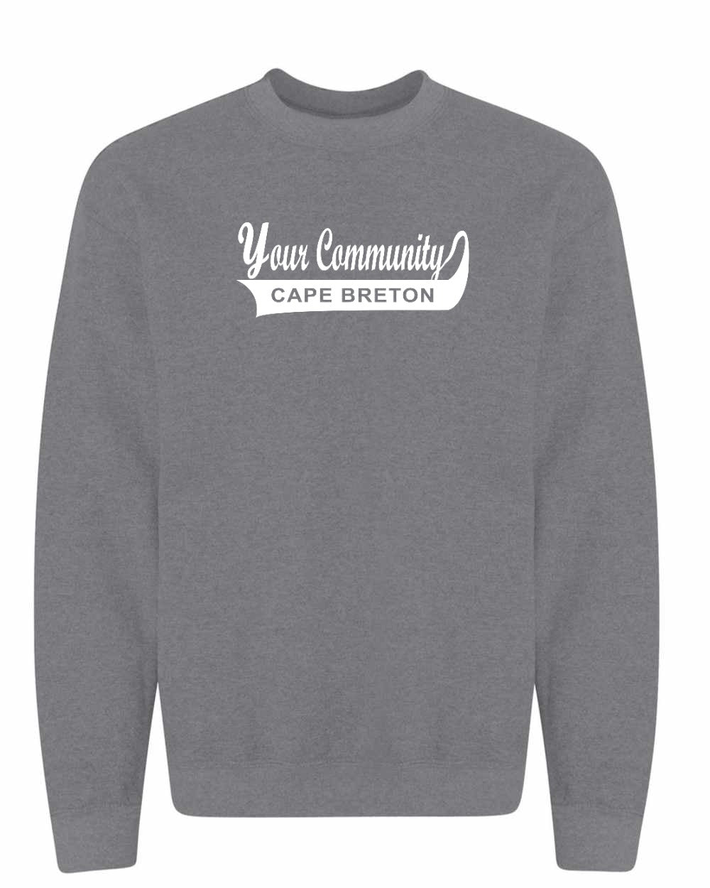 Custom Your Community Swoop (CB) Crewneck Sweatshirt - Unisex