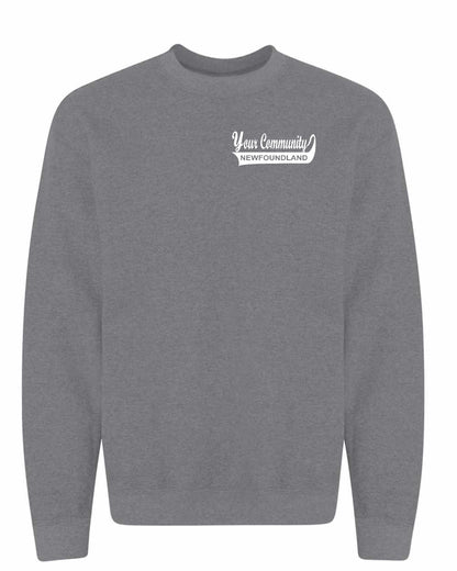 Your Community Swoop (Newfoundland) Left Chest Crewneck Sweatshirt