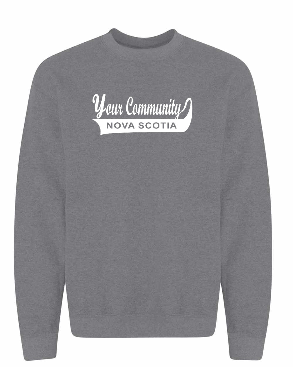 Custom Your Community Swoop (NS) Crewneck Sweatshirt - Unisex