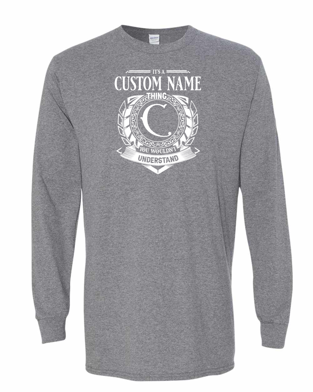 It's  A Custom Community Thing long sleeve Tee - Unisex