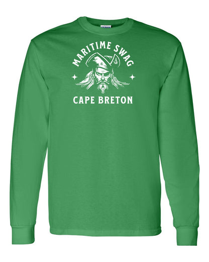 Maritime Swag Cape Breton Pirate Full Long Sleeve Tee