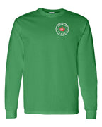 Elbows up Leaf Left Chest and Back Long Sleeve - Gildan Canada (sewn Internationally) - Unisex